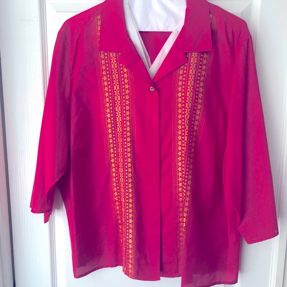 ❤️❤️Liz Claiborne Woman Beautiful Blouse